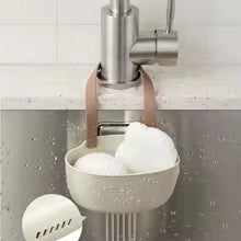 Kitchen Space Aluminum Sink Drain Rack Organizer