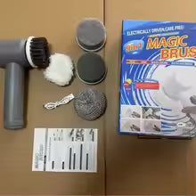 Wireless Electric Cleaning Brush – Kitchen, Bathroom & Glass Wiper