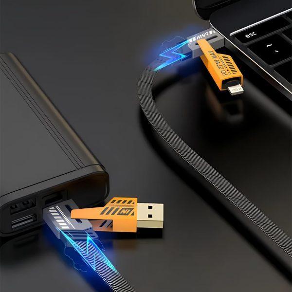 Fast Charging Braided Data Cable – Durable & Tangle-Free