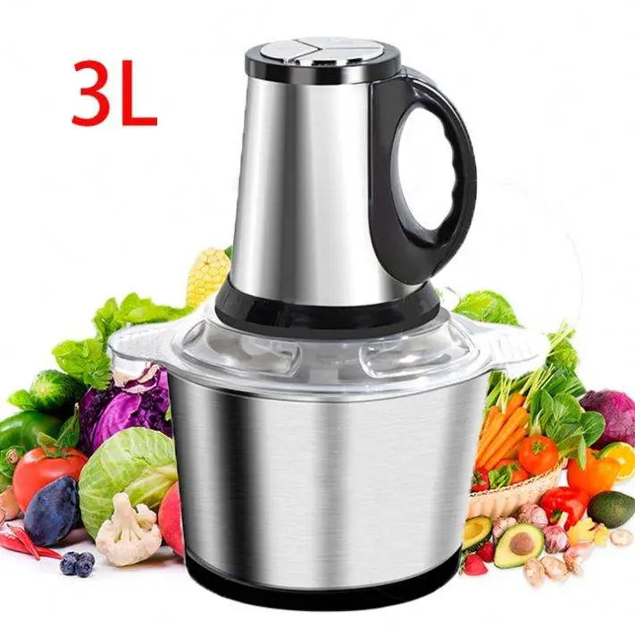 Mini Electric Food Chopper – USB Rechargeable Vegetable & Garlic Cutter