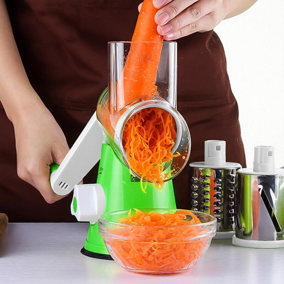 3-in-1 Rotary Vegetable Cutter — Vibe Vault product photo 2