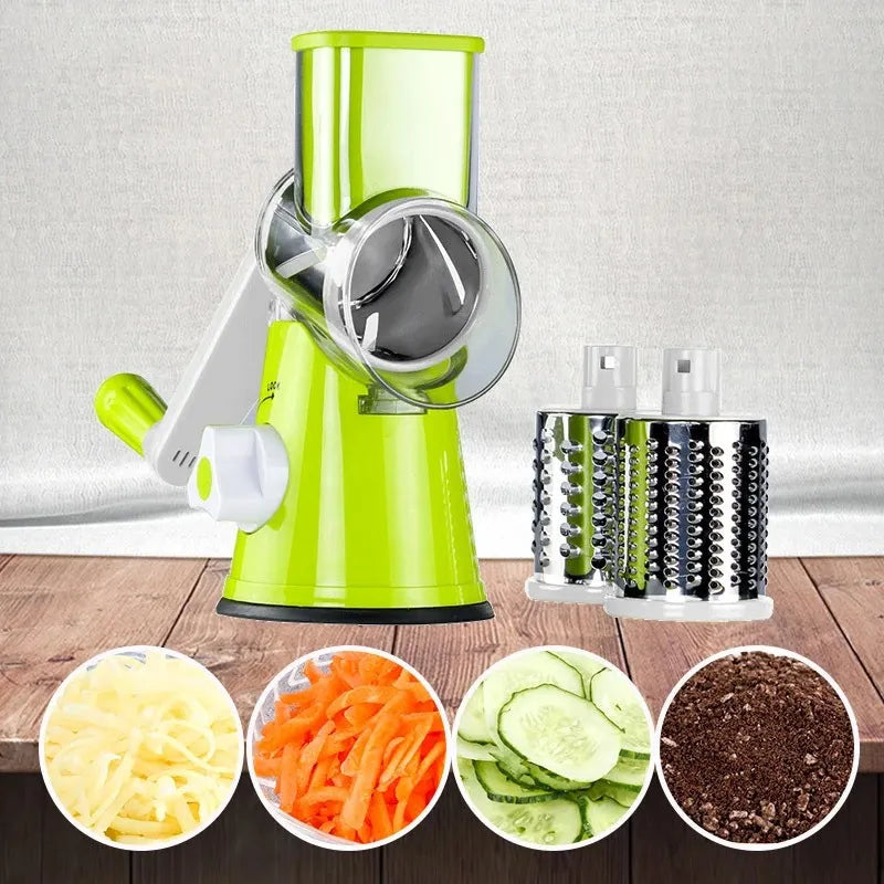 3-in-1 Rotary Vegetable Cutter — Vibe Vault product photo 4