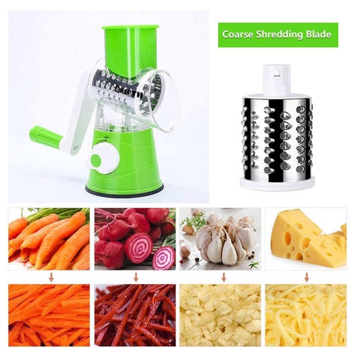 3-in-1 Rotary Vegetable Cutter — Vibe Vault product photo 5